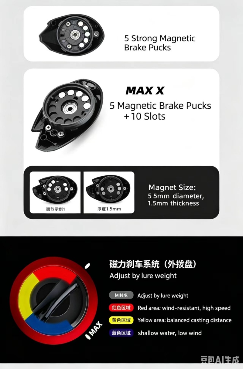ABU GARCIA X3 Metal Micro Drop - Abu Garcia Reel Max 评论和价格