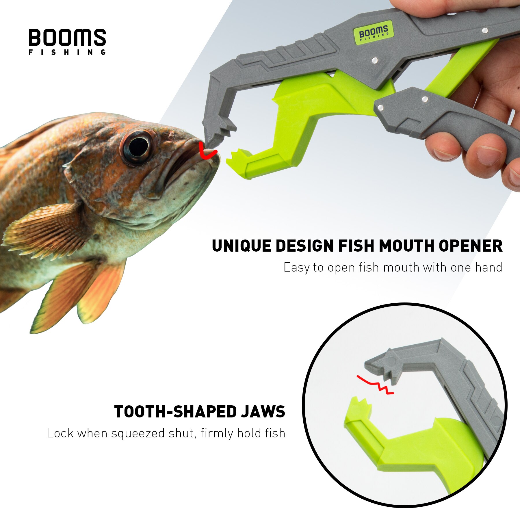 Booms Fishing G05 Fish Gripper - Fishing Hook Sharpener 评论和价格