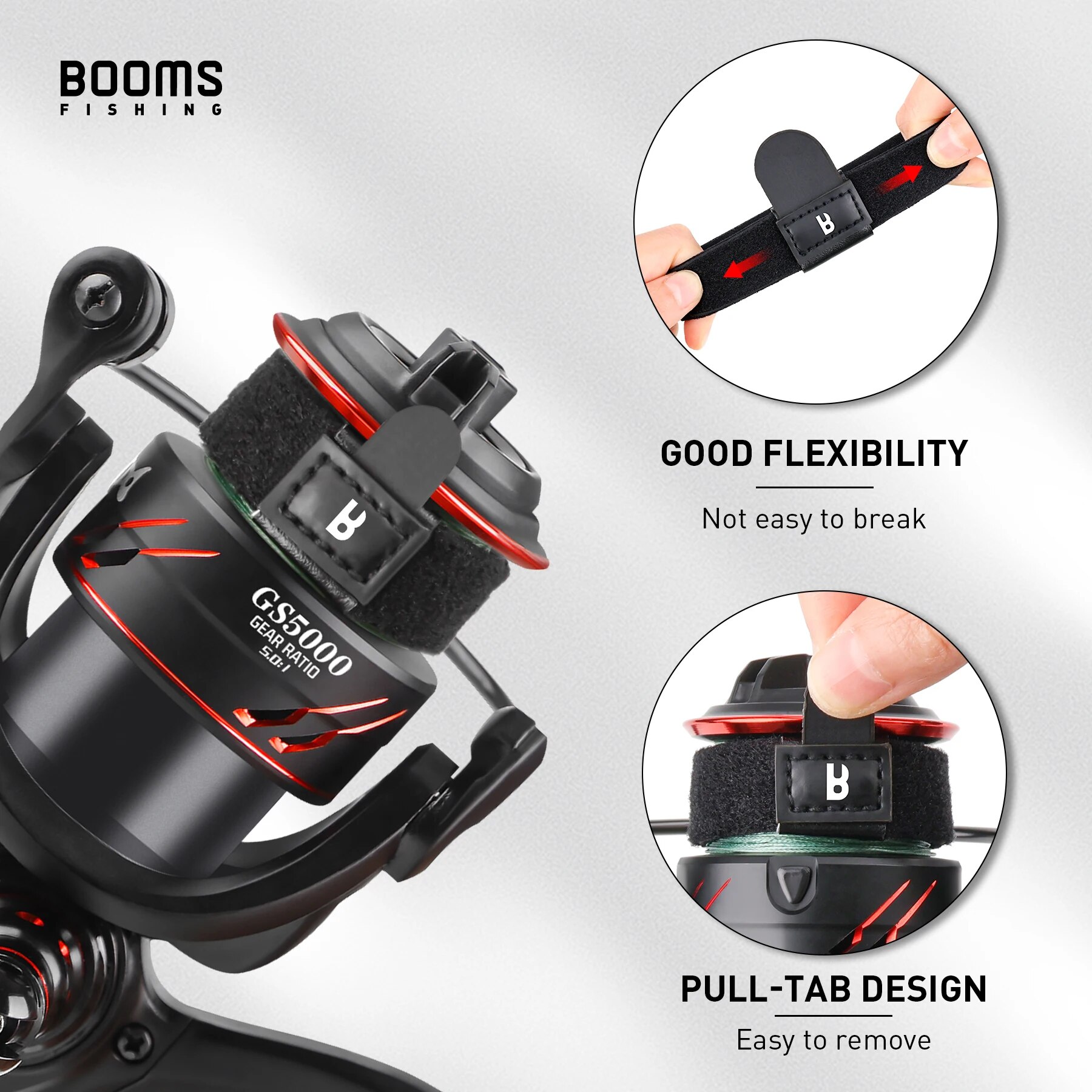 Booms Fishing SB1 4Pcs Spinnin - Fishing Hook Sharpener 评论和价格